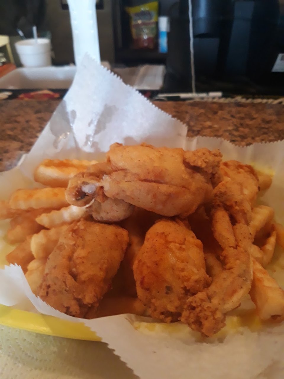 Frog Legs and Fries